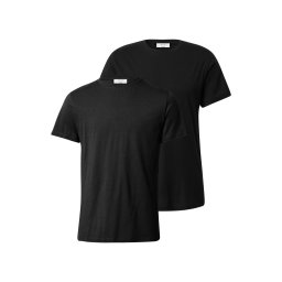 DAN FOX APPAREL Tricou 'Piet' negru