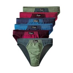LE JOGGER Slip azur / kaki / verde pin / roșu vin