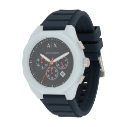 ARMANI EXCHANGE Ceas analogic albastru noapte / gri