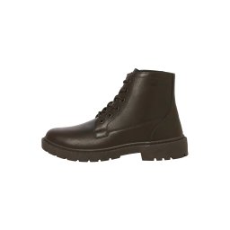 JACK & JONES Bocanci cu șireturi maro închis