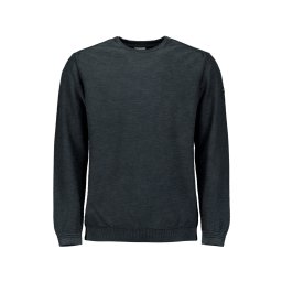 No Excess Pulover negru amestecat