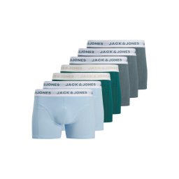 JACK & JONES Boxeri 'JACDEAN' albastru deschis / gri / verde smarald