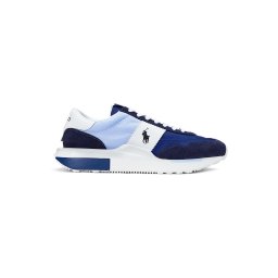 Polo Ralph Lauren Sneaker low 'TRAIN 89' bleumarin / albastru deschis / negru / alb