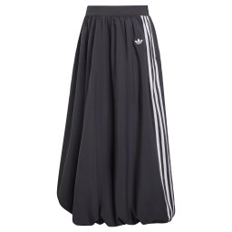 ADIDAS ORIGINALS Fustă 'BALLOON LONG' negru / alb