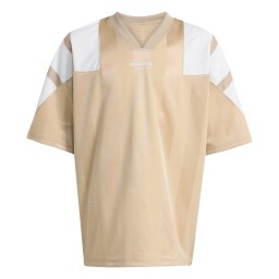 ADIDAS ORIGINALS Tricou 'OVERSIZED BLOCKED JERSEY' bej / alb
