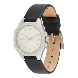 DKNY Ceas analogic 'Brooklyn Mini' negru / argintiu
