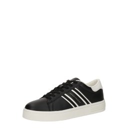 ARMANI EXCHANGE Sneaker low negru / alb