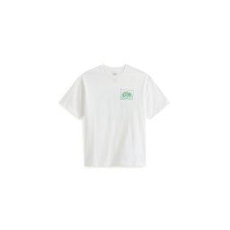 VANS Tricou 'Bright Day' verde / alb