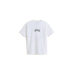 VANS Tricou 'Wild Circle' verde închis / portocaliu deschis / alb