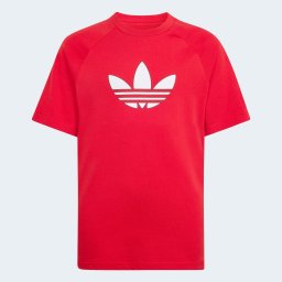 ADIDAS ORIGINALS Tricou roșu / alb