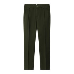 Hackett London Pantaloni cu dungă 'Sloane' verde închis