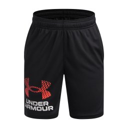 UNDER ARMOUR Pantaloni sport roșu / negru / alb