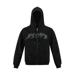 Ed Hardy Hanorac 'Drag Shadow' gri / negru