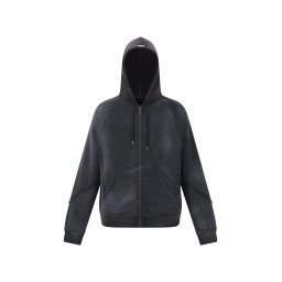 Ed Hardy Hanorac 'Drag Battle' gri metalic / negru