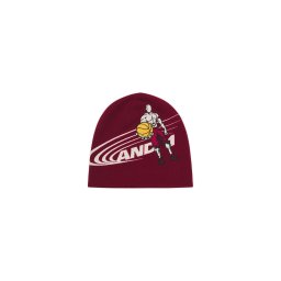 AND1 Căciulă galben / roșu burgundy / negru / alb murdar