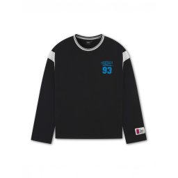 AND1 Tricou albastru / negru / alb