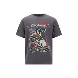 Ed Hardy Tricou gri închis / mai multe culori