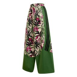 ADIDAS SPORTSWEAR Pantaloni sport 'FARM PRM' galben / verde / verde petrol / alb murdar