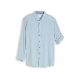 TOM TAILOR Men + Cămașă albastru pastel