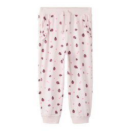 NAME IT Pantaloni 'NMFFilla' roz / roz / roz deschis / negru