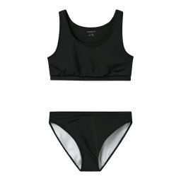 NAME IT Costum de baie două piese 'NKFZIMPELA' negru