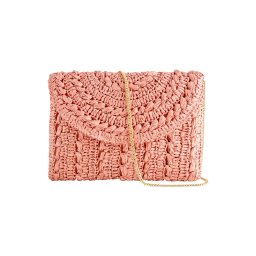 Next Clutch portocaliu somon