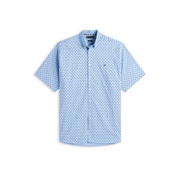 Tommy Hilfiger Big & Tall Cămașă bleumarin / albastru deschis