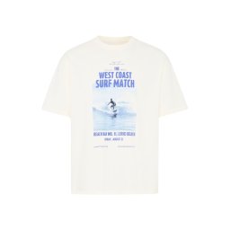 BLEND Tricou 'BHKyros' albastru regal / azuriu / albastru pastel / alb murdar