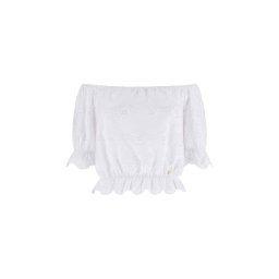 GUESS Bluză alb