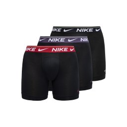 NIKE Underwear Boxeri mov închis / sângeriu / negru / alb