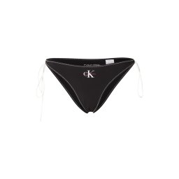Calvin Klein Swimwear Slip costum de baie 'CK Monogram' negru / alb