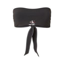Calvin Klein Swimwear Sutien costum de baie roșu / negru / alb
