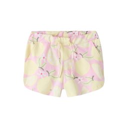 NAME IT Pantaloni 'NMFFiluaz' galben deschis / verde / roz / alb