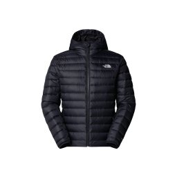 THE NORTH FACE Geacă de primăvară-toamnă 'M CLASSIC DOWN HOODED JACKET' negru