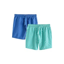 Next Pantaloni de pijama bleumarin / turcoaz / albastru regal / verde mentă