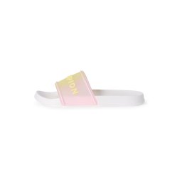 Champion Authentic Athletic Apparel Saboți 'ALL AMERICAN' galben / roz pastel / alb