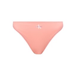 Calvin Klein Swimwear Slip costum de baie 'CK Monogram' albastru / roz pitaya / alb