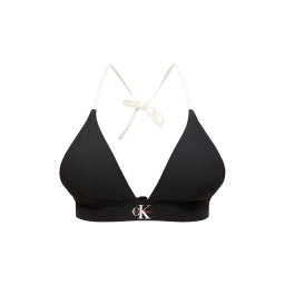Calvin Klein Swimwear Sutien costum de baie roșu / negru / alb