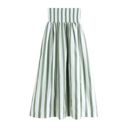 Next Fustă verde pastel / alb
