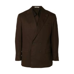 SELECTED Sacou 'SLHKIM' maro închis