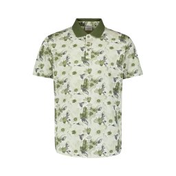 No Excess Tricou albastru / verde / verde mentă