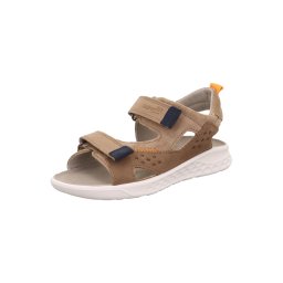 SUPERFIT Sandale 'LAGOON' bleumarin / brocart / maro cappuccino