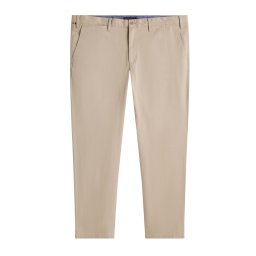 Tommy Hilfiger Big & Tall Pantaloni eleganți 'DENTON ESSENTIAL' maro deschis