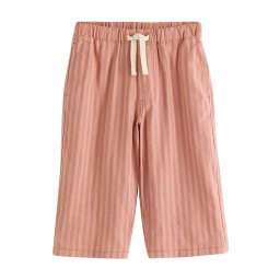 Next Pantaloni maro cămilă / roșu pepene