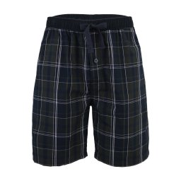 CECEBA Pantaloni de pijama bleumarin / verde închis / alb