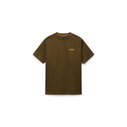 NAPAPIJRI Tricou galben / oliv / alb natural