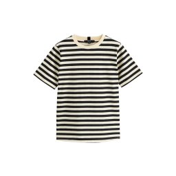 Next Tricou ecru / negru