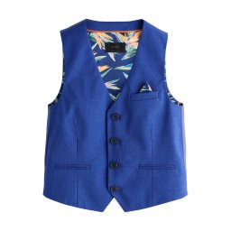 Next Vestă albastru regal