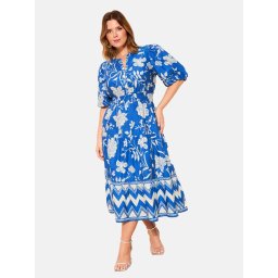 Lipsy Rochie azuriu / alb