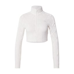 ADIDAS ORIGINALS Geacă tricotată 'FIREBIRD LACETT' alb